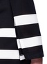 Detail View - Click To Enlarge - CALVIN KLEIN 205W39NYC - Stripe sheer jersey dress