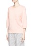 Front View - Click To Enlarge - CHLOÉ - Pocket cashmere sweater