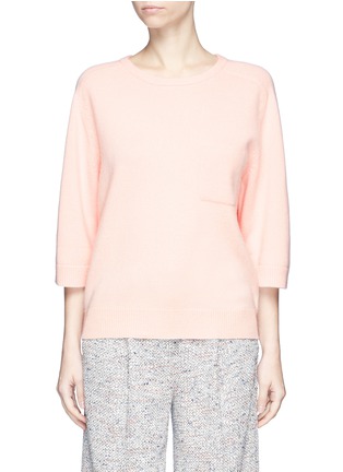Main View - Click To Enlarge - CHLOÉ - Pocket cashmere sweater