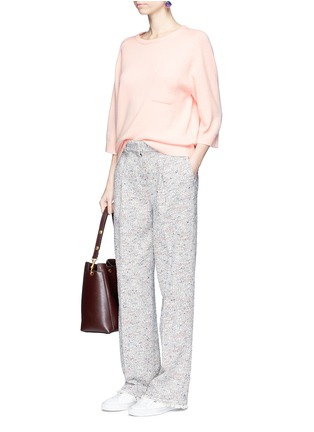 Figure View - Click To Enlarge - CHLOÉ - Pocket cashmere sweater
