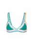 Main View - Click To Enlarge - KIINI - 'Liv' crochet trim triangle bikini top
