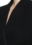 Detail View - Click To Enlarge - STELLA MCCARTNEY - Mismatched lapel wool melton coat