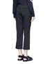 Back View - Click To Enlarge - 3.1 PHILLIP LIM - Cotton blend cropped kick flare pants