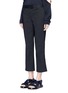 Front View - Click To Enlarge - 3.1 PHILLIP LIM - Cotton blend cropped kick flare pants