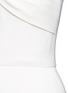 Detail View - Click To Enlarge - VICTORIA BECKHAM - Twist front stretch cady corset gown