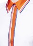 Detail View - Click To Enlarge - EMILIO PUCCI - Peplum hem stripe scarf print poplin shirt