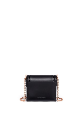 Detail View - Click To Enlarge - SOPHIA WEBSTER - 'Claudie' chain leather shoulder bag