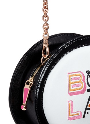 Detail View - Click To Enlarge - SOPHIA WEBSTER - 'Boss Lady' speech bubble leather bag