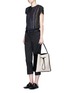 Figure View - Click To Enlarge - 3.1 PHILLIP LIM - 'Soleil' large leather drawstring bucket bag