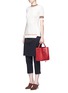 Figure View - Click To Enlarge - 3.1 PHILLIP LIM - 'Soleil' small leather drawstring bucket bag