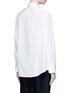 Back View - Click To Enlarge - ACNE STUDIOS - 'Sadle' cotton poplin shirt