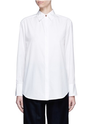 Main View - Click To Enlarge - ACNE STUDIOS - 'Sadle' cotton poplin shirt