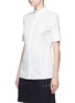 Front View - Click To Enlarge - ACNE STUDIOS - 'Sybil' cotton poplin short sleeve shirt