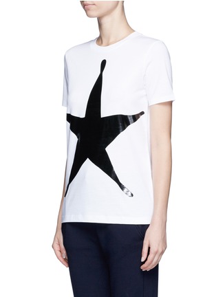 Front View - Click To Enlarge - ACNE STUDIOS - 'Taline' star print T-shirt
