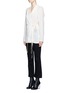 Front View - Click To Enlarge - ACNE STUDIOS - 'Tine' crepe de Chine belted jacket