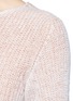 Detail View - Click To Enlarge - ACNE STUDIOS - 'Valla' mohair blend layered sweater