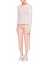 Figure View - Click To Enlarge - ACNE STUDIOS - 'Valla' mohair blend layered sweater