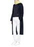 Figure View - Click To Enlarge - ACNE STUDIOS - 'Caci' kid mohair trim cotton sweater