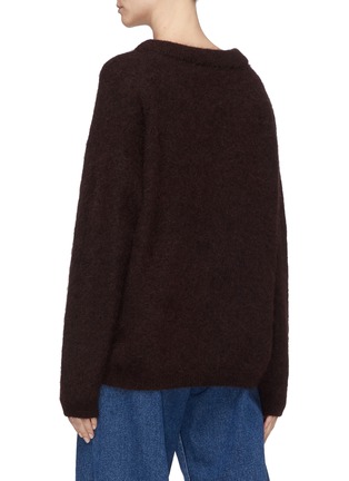 Back View - Click To Enlarge - ACNE STUDIOS - Oversized knit sweater
