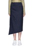 Main View - Click To Enlarge - ACNE STUDIOS - 'Pate' pinstripe pencil wrap skirt