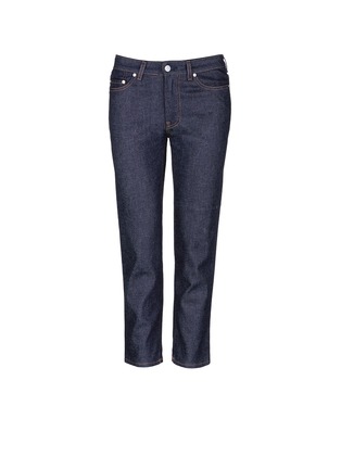 Main View - Click To Enlarge - ACNE STUDIOS - 'Row' cropped boyfriend jeans