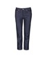 Main View - Click To Enlarge - ACNE STUDIOS - 'Row' cropped boyfriend jeans