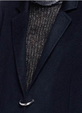 Detail View - Click To Enlarge - ACNE STUDIOS - 'Foin' wool-cashmere coat