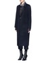 Front View - Click To Enlarge - ACNE STUDIOS - 'Foin' wool-cashmere coat