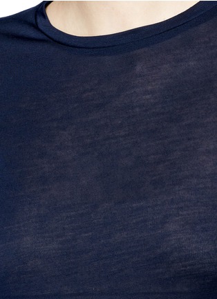 Detail View - Click To Enlarge - ACNE STUDIOS - 'Marisol' long sleeve slub jersey T-shirt