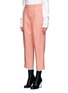 Front View - Click To Enlarge - ACNE STUDIOS - 'Milli' wool blend cigarette pants