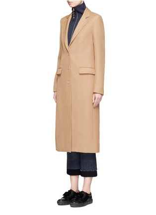 Front View - Click To Enlarge - ACNE STUDIOS - 'Avra' twill tailored long coat