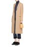 Figure View - Click To Enlarge - ACNE STUDIOS - 'Avra' twill tailored long coat