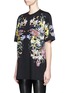 Front View - Click To Enlarge - GIVENCHY - Paradise flower print jersey T-shirt