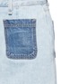 Detail View - Click To Enlarge - RAG & BONE - 'Mini Santa Cruz' contrast pocket denim skirt