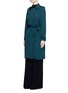 Front View - Click To Enlarge - THEORY - 'Laurelwood' silk georgette trench coat
