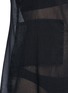 Detail View - Click To Enlarge - ARAKS - 'Joseh' ruche neck cover-up dress