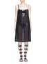 Main View - Click To Enlarge - ARAKS - 'Joseh' ruche neck cover-up dress