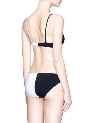 Back View - Click To Enlarge - ARAKS - 'Elsa' colourblock bikini set