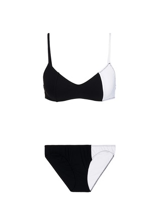 Main View - Click To Enlarge - ARAKS - 'Elsa' colourblock bikini set