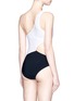 Back View - Click To Enlarge - ARAKS - 'Elmar' cutout one-shoulder swimsuit