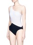 Figure View - Click To Enlarge - ARAKS - 'Elmar' cutout one-shoulder swimsuit