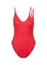 Main View - Click To Enlarge - ARAKS - 'Jamie' double keyhole strap one-piece swimsuit