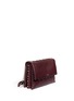 Figure View - Click To Enlarge - LANVIN - 'Sugar' medium metal pearl quilted leather flap bag