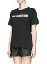 Front View - Click To Enlarge - LPD - x adidas 'Game Recognize Game' cotton T-shirt