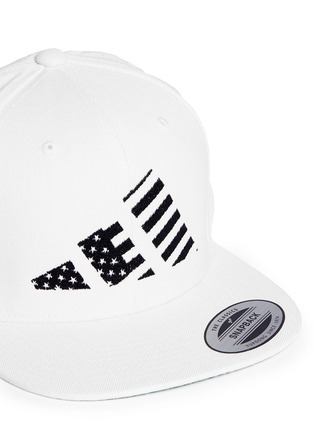 Detail View - Click To Enlarge - LPD - x adidas 'Mountain Flag' snapback cap