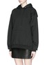 Front View - Click To Enlarge - LPD - 'Team Wang' cotton fleece hoodie