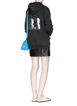Figure View - Click To Enlarge - LPD - 'Team Wang' cotton fleece hoodie