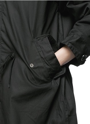 Detail View - Click To Enlarge - LPD - 'Team Wang' detachable lining fishtail parka