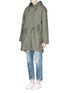Front View - Click To Enlarge - LPD - 'Team Owens' detachable lining fishtail parka