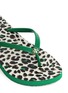 Detail View - Click To Enlarge - TORY BURCH - 'Thin' animal print thong sandals